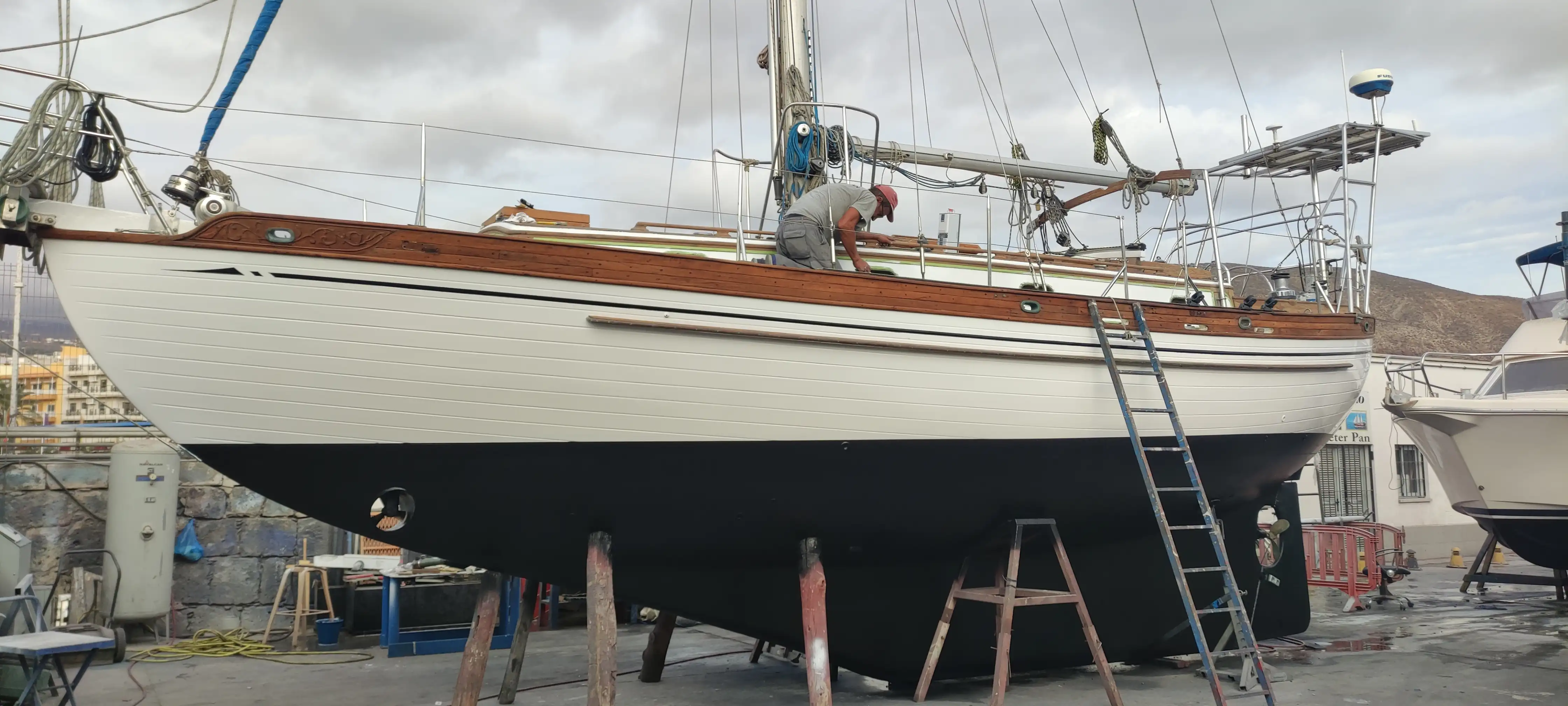 Pintura de barcos y yates